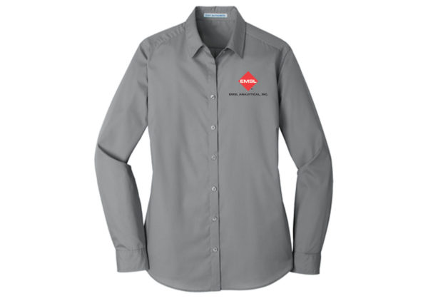 Port Authority® Ladies Long Sleeve Carefree Poplin Shirt
