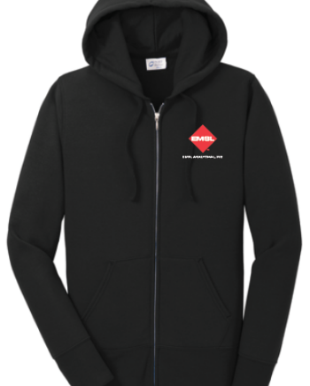 Port & Company® Ladies Core Fleece Full-Zip Hooded Sweatshirt